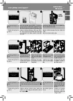 Предварительный просмотр 17 страницы Saeco GranBaristo HD8964/01 Quick Instruction Manual