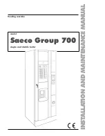 Предварительный просмотр 1 страницы Saeco GROUP 700 Installation And Operation Manual