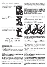 Preview for 28 page of Saeco HD 8602 Operating Instructions Manual