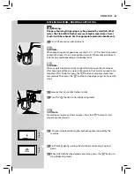 Предварительный просмотр 29 страницы Saeco HD8761 User Manual