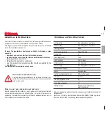 Preview for 3 page of Saeco Incanto Rondo SUP021YO Operating Instructions Manual