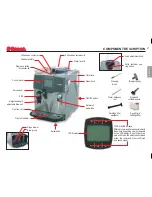 Предварительный просмотр 5 страницы Saeco INCANTO SIRIUS SUP021YADR Operating Instructions Manual