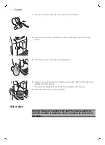 Предварительный просмотр 14 страницы Saeco Intelia Deluxe HD8759/47 Instructions Manual