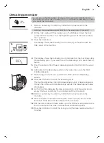 Предварительный просмотр 21 страницы Saeco Intelia Deluxe HD8906 Manual