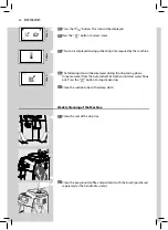 Предварительный просмотр 34 страницы Saeco Intelia Evo HD8752 User Manual