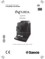 Saeco Intuita HD8750 User Manual preview