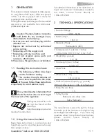 Предварительный просмотр 7 страницы Saeco ITALIA SUP021 YR Operating Instructions Manual