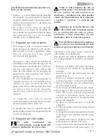 Предварительный просмотр 41 страницы Saeco ITALIA SUP021 YR Operating Instructions Manual