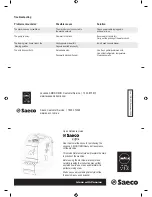 Preview for 12 page of Saeco Lavazza A MODO MIO Premium User Manual