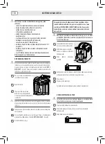 Предварительный просмотр 46 страницы Saeco Lavazza A Modo Mio Simpla Operating Instructions Manual