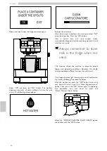 Предварительный просмотр 68 страницы Saeco Lavazza Omnia 120V Operation And Maintenance