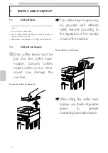 Предварительный просмотр 22 страницы Saeco Lirika SUP041EU Instructions Manual