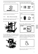 Предварительный просмотр 29 страницы Saeco Lirika SUP041EU Instructions Manual