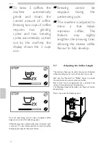 Предварительный просмотр 44 страницы Saeco Lirika SUP041EU Instructions Manual