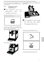 Предварительный просмотр 57 страницы Saeco Lirika SUP041EU Instructions Manual