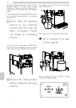 Предварительный просмотр 70 страницы Saeco Lirika SUP041EU Instructions Manual