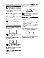 Preview for 10 page of Saeco Lirika Operating Instructions Manual