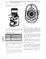 Предварительный просмотр 24 страницы Saeco M-50 Operation And Maintenance