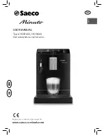 Saeco Minuto HD8662 User Manual preview
