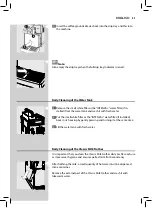 Предварительный просмотр 33 страницы Saeco Minuto HD8775/48 User Manual