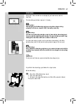 Предварительный просмотр 69 страницы Saeco Minuto HD8867/11 Operating Instructions Manual