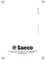 Предварительный просмотр 72 страницы Saeco NINA CAPPUCCINO Operating Instructions Manual