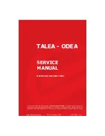 Saeco ODEA Service Manual предпросмотр