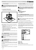 Предварительный просмотр 16 страницы Saeco Office One SUP028R Operating Instructions Manual