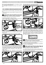 Предварительный просмотр 56 страницы Saeco Office One SUP028R Operating Instructions Manual