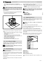 Предварительный просмотр 63 страницы Saeco Office One SUP028R Operating Instructions Manual