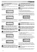 Предварительный просмотр 78 страницы Saeco Office One SUP028R Operating Instructions Manual