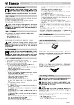 Предварительный просмотр 85 страницы Saeco Office One SUP028R Operating Instructions Manual