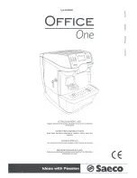 Предварительный просмотр 1 страницы Saeco Office Operating Instructions Manual