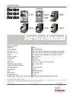 Предварительный просмотр 1 страницы Saeco OTC SERIES Service Manual