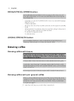 Предварительный просмотр 11 страницы Saeco PicoBaristo HD8927 User Manual