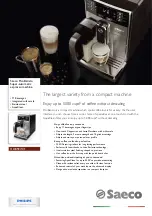 Saeco PicoBaristo Instruction preview