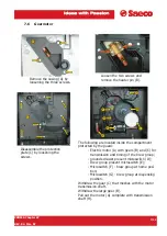 Предварительный просмотр 61 страницы Saeco PRIMEA LINE Technical & Service Manual