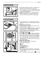 Предварительный просмотр 6 страницы Saeco PROFIMAT Instructions For Installation And Use Manual