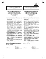 Предварительный просмотр 63 страницы Saeco RI9737/20 Operating Instructions Manual