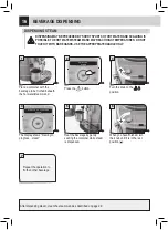 Предварительный просмотр 19 страницы Saeco RI9826/11 Operating And Maintenance Manual