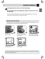 Предварительный просмотр 16 страницы Saeco RI9828/41 Operating And Maintenance Manual