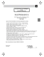 Предварительный просмотр 81 страницы Saeco RI9829/01 Operation And Maintenance Manual