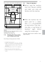 Предварительный просмотр 31 страницы Saeco Royal BLACK Operation And Maintenance Manual