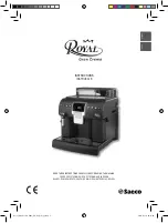 Saeco Royal Gran Crema Instructions Manual preview