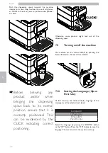 Предварительный просмотр 30 страницы Saeco Royal OTC Operation And Maintenance Manual