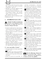 Предварительный просмотр 36 страницы Saeco SIN 007 Operating Instructions Manual