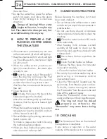 Preview for 14 page of Saeco SIN 013A Operating Instructions Manual