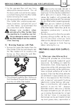 Preview for 13 page of Saeco SIN 015 Operating Instructions Manual