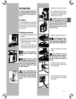 Предварительный просмотр 5 страницы Saeco Spidem Flavia Operating Instructions Manual