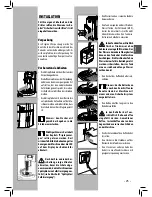 Предварительный просмотр 25 страницы Saeco Spidem Flavia Operating Instructions Manual